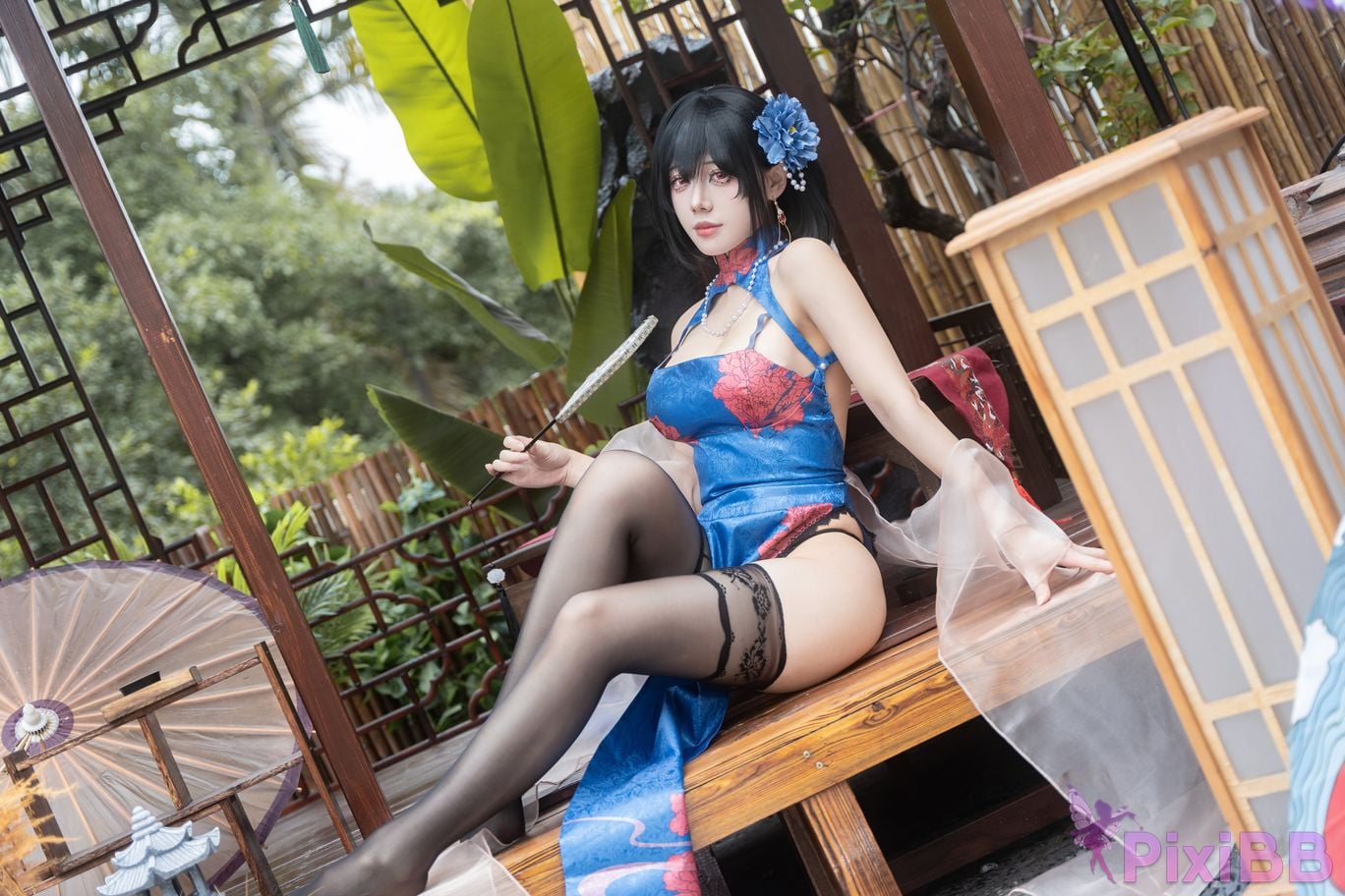 Cosplayer Nine words Azur Lane Chien Wu Jianwu PixiBB.COM 012