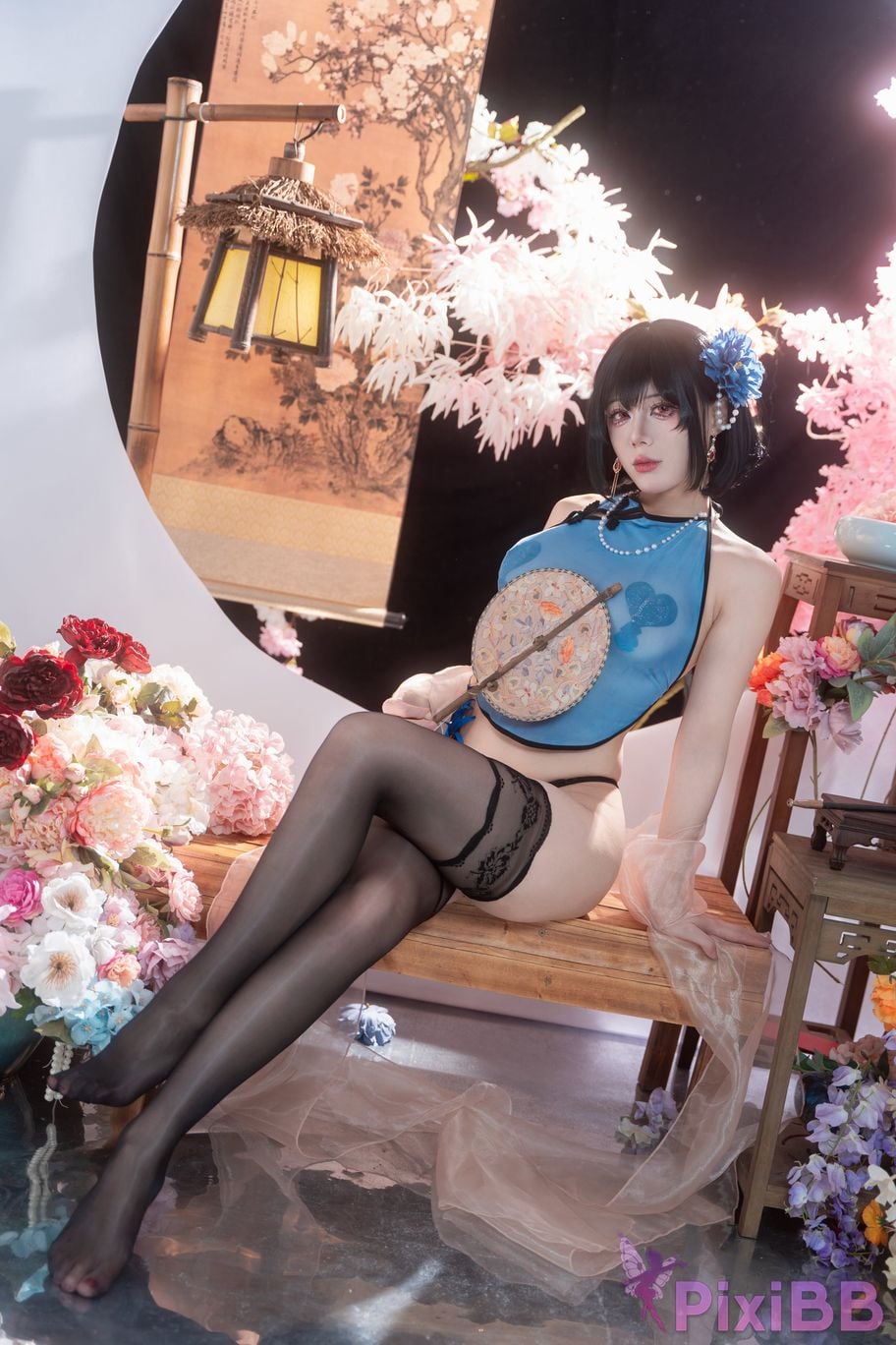 Cosplayer Nine words Azur Lane Chien Wu Jianwu PixiBB.COM 020