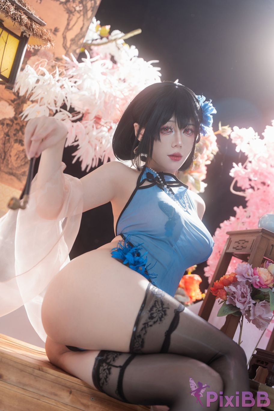 Cosplayer Nine words Azur Lane Chien Wu Jianwu PixiBB.COM 027