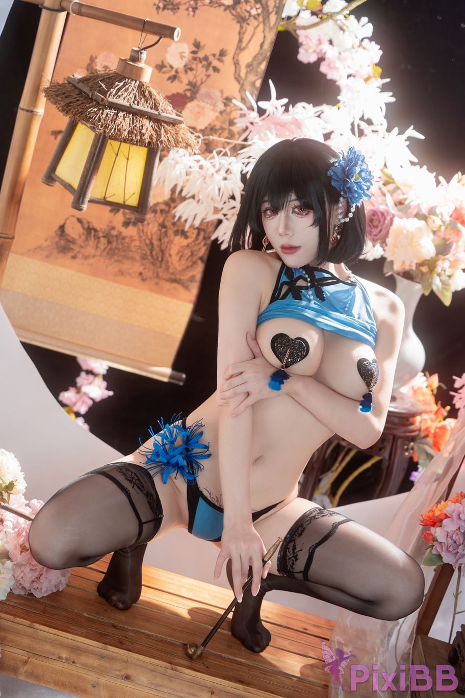 Cosplayer Nine words Azur Lane Chien Wu Jianwu PixiBB.COM 031