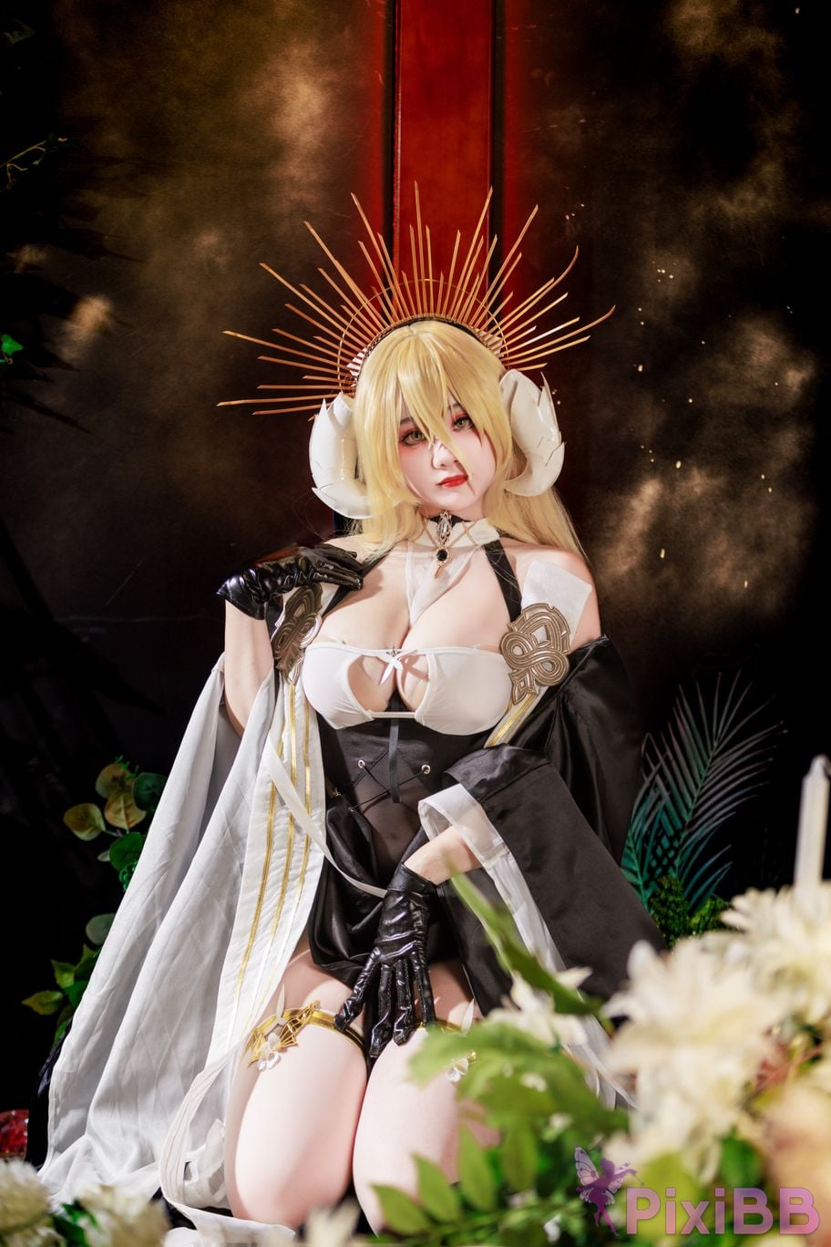 Cosplayer A Xuexue nun feud PixiBB.COM 002