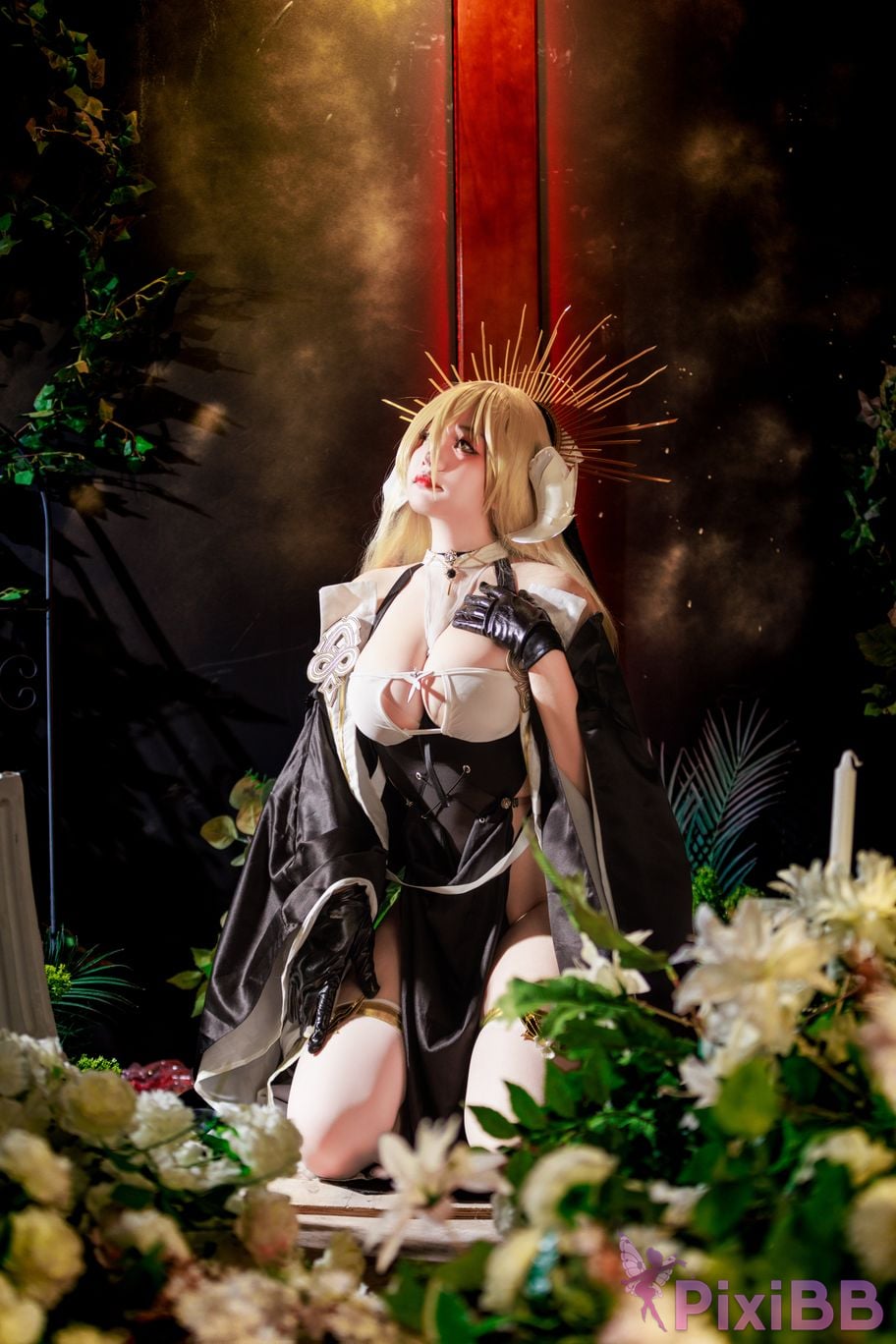 Cosplayer A Xuexue nun feud PixiBB.COM 033