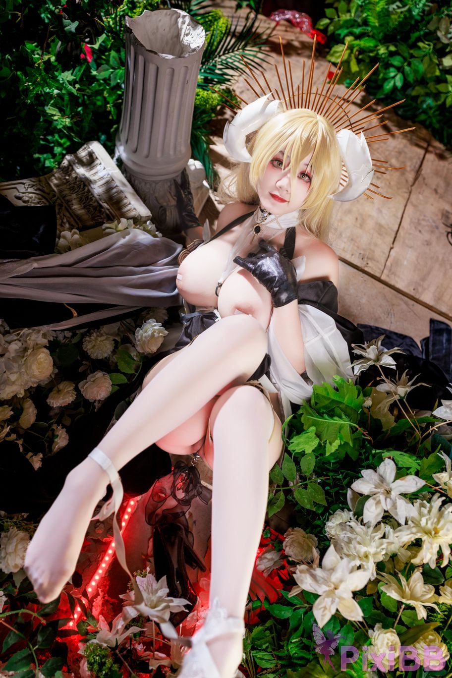 Cosplayer A Xuexue nun feud PixiBB.COM 054