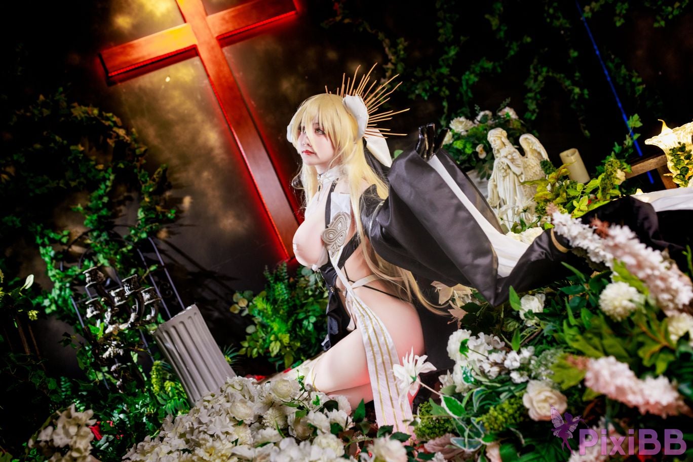 Cosplayer A Xuexue nun feud PixiBB.COM 057