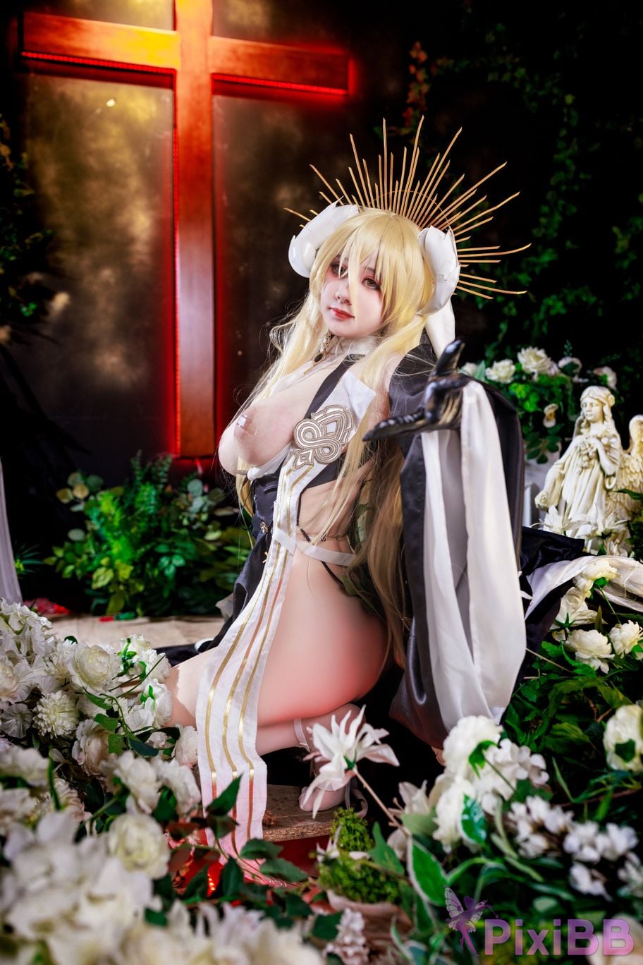 Cosplayer A Xuexue nun feud PixiBB.COM 060