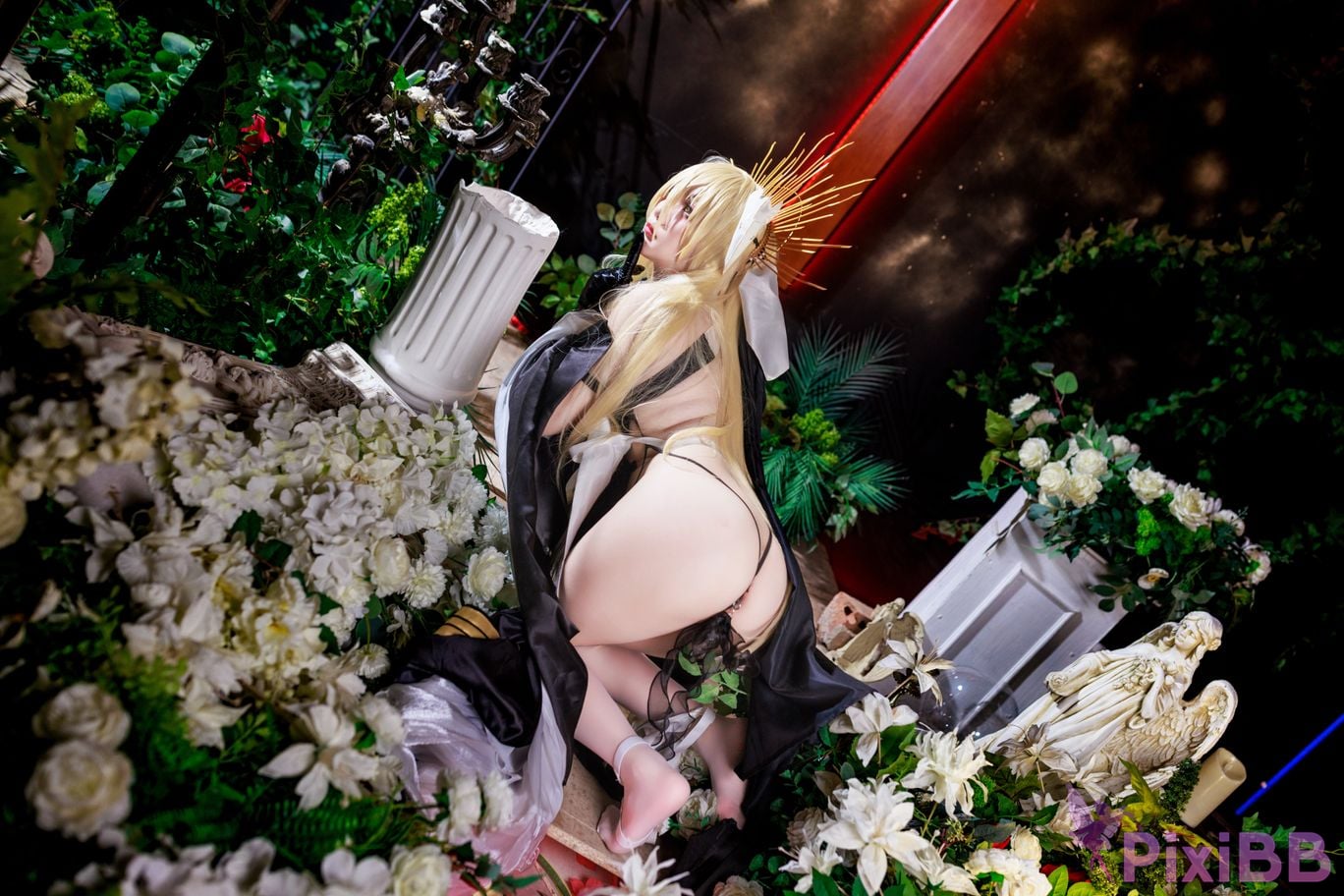 Cosplayer A Xuexue nun feud PixiBB.COM 063