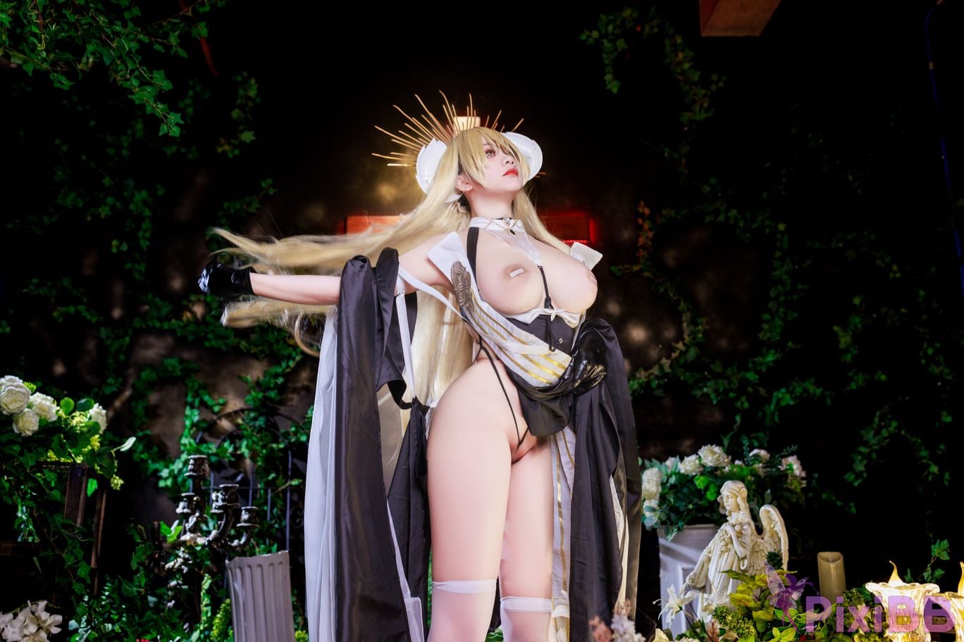 Cosplayer A Xuexue nun feud PixiBB.COM 073