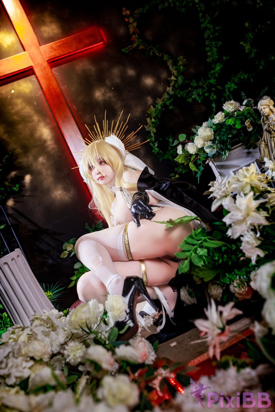 Cosplayer A Xuexue nun feud PixiBB.COM 087