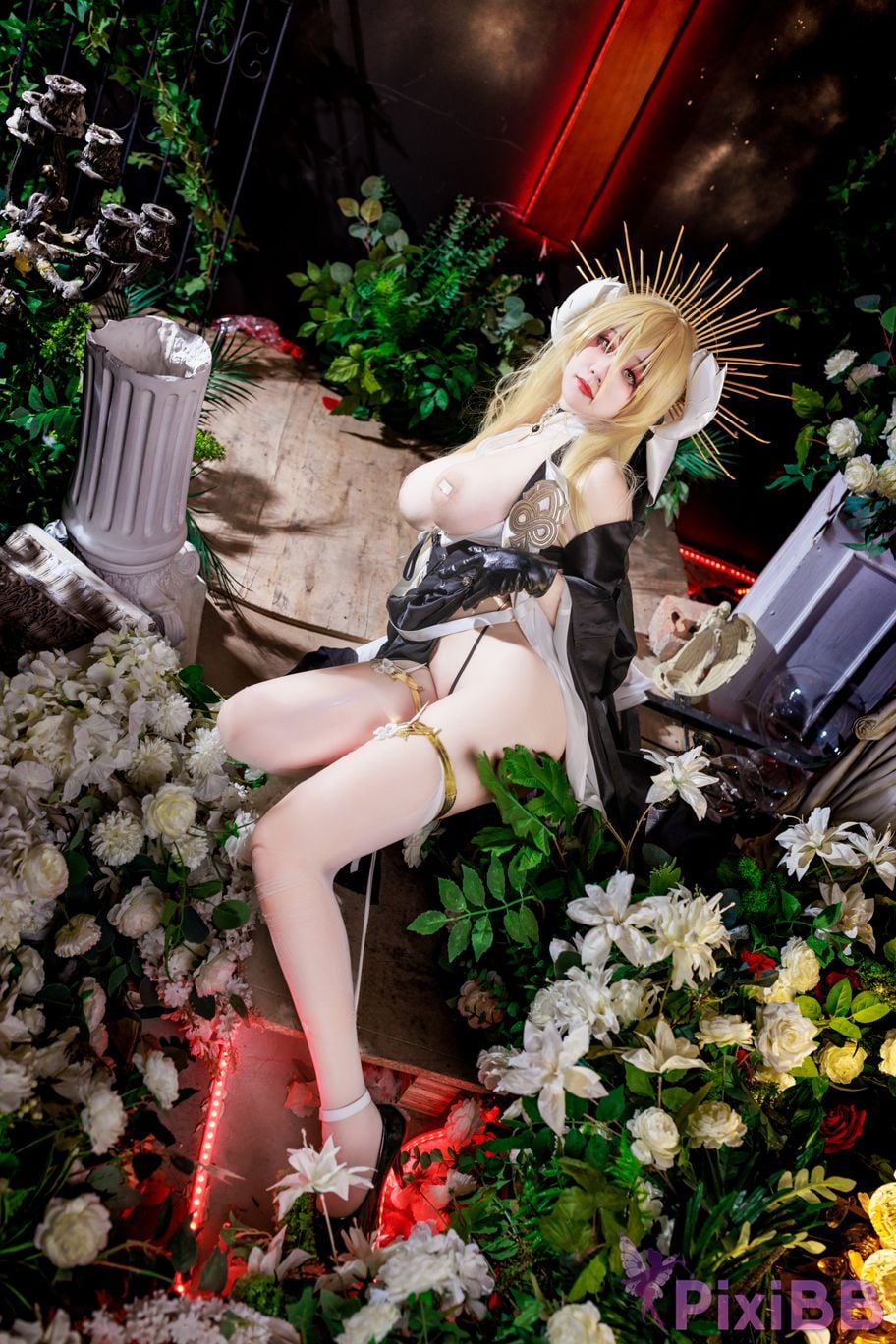Cosplayer A Xuexue nun feud PixiBB.COM 088