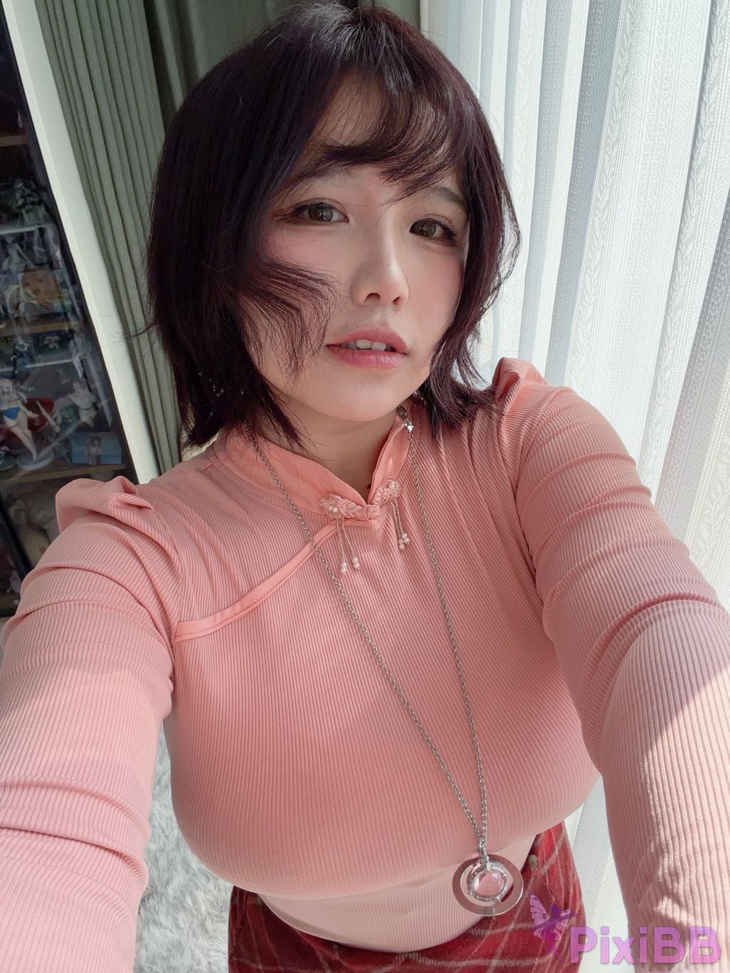 Cosplayer Ah Ban is very happy today The sun good PixiBB.COM 009