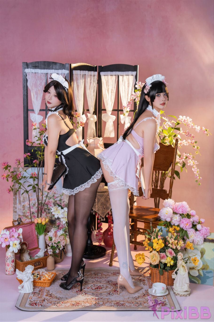 Cosplayer Nai tide chan nice Yunxixi Yunx1x1 Milk peach samurai flower ceremony PixiBB.COM 031