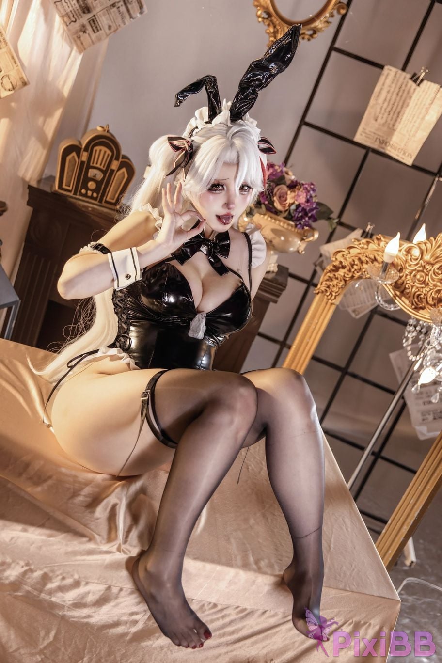 Cosplayer soso swish azur lane Prince Eugen PixiBB.COM 020