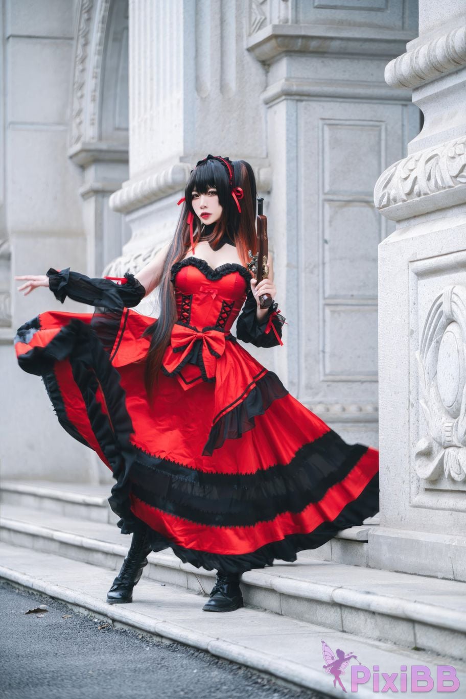 Cosplayer Second Assistant Nisa Tokisaki Kurumi Spiritual equipment PixiBB.COM 007