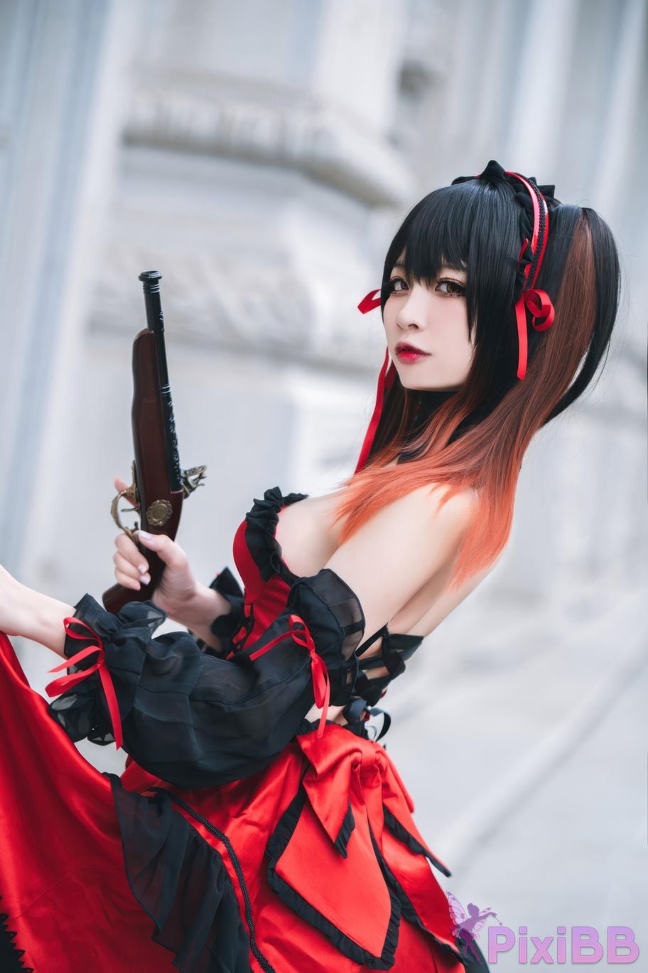 Cosplayer Second Assistant Nisa Tokisaki Kurumi Spiritual equipment PixiBB.COM 011
