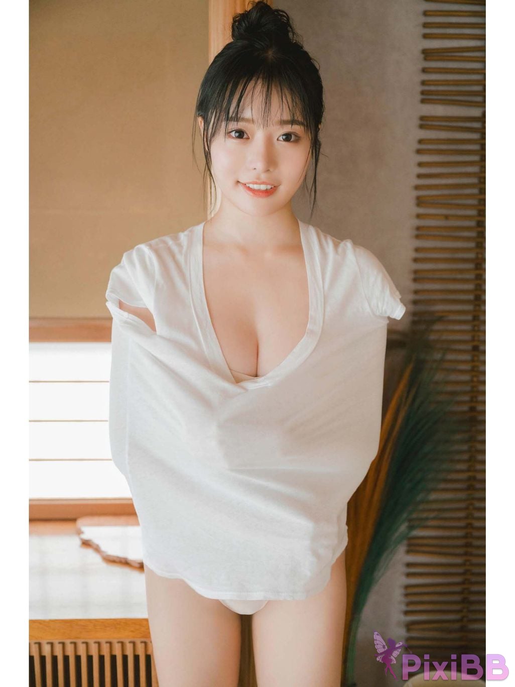 Japanese Idol Momoha Takatsuru gao he tao yu DMM Limited edition digital photo book Momohas Waltz PixiBB.COM 039
