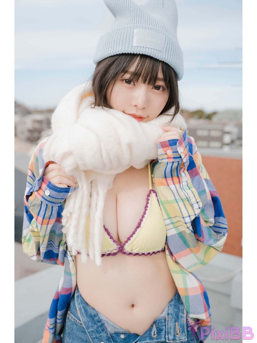 Japanese Idol Momoha Takatsuru gao he tao yu DMM Limited edition digital photo book Momohas Waltz PixiBB.COM 045