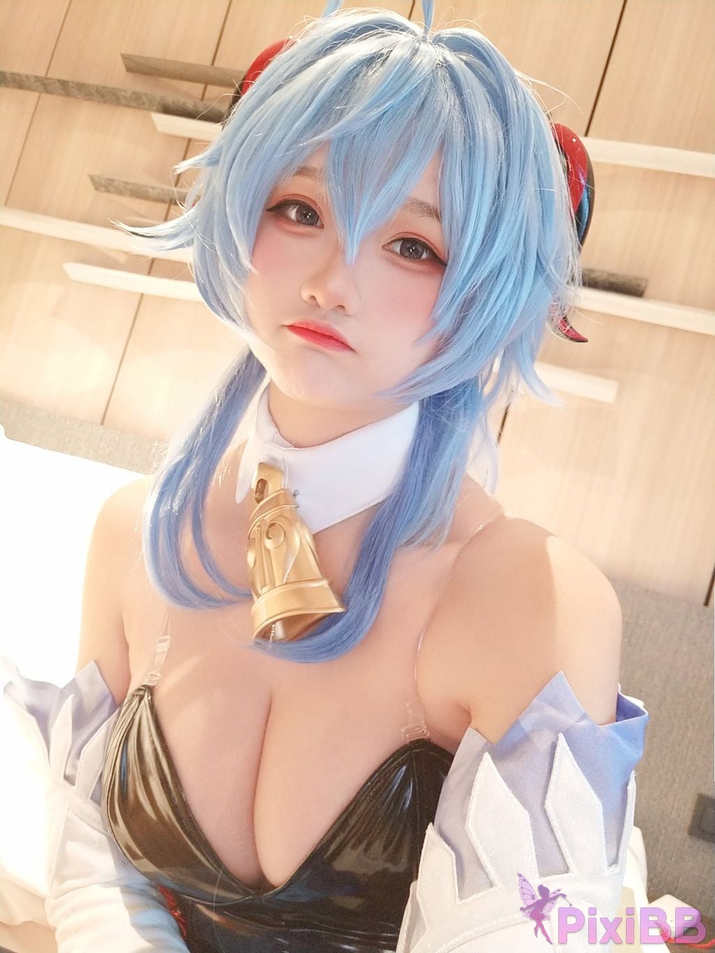 Cosplayer Xiaoyukiko small fish Bunny Ganyu PixiBB.COM 020
