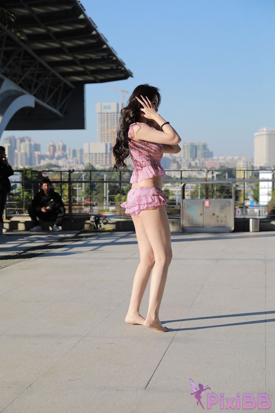 Featured Street Photography Works No.5757 Sexy pink hot pants Xiao Sijia PixiBB.COM 261