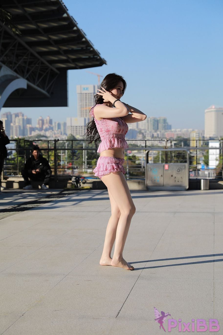 Featured Street Photography Works No.5757 Sexy pink hot pants Xiao Sijia PixiBB.COM 262