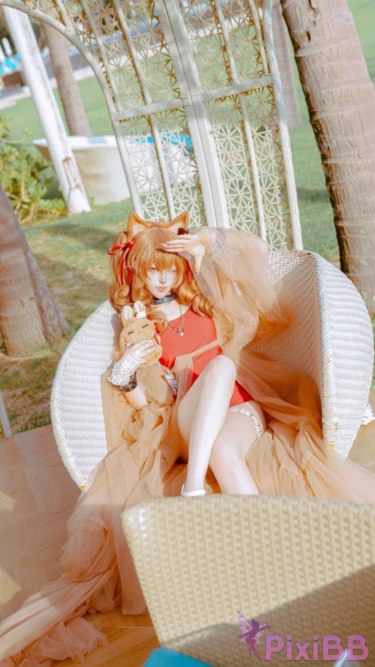 Cosplayer Tsuki Yueyin angelina swimsuit PixiBB.COM 023