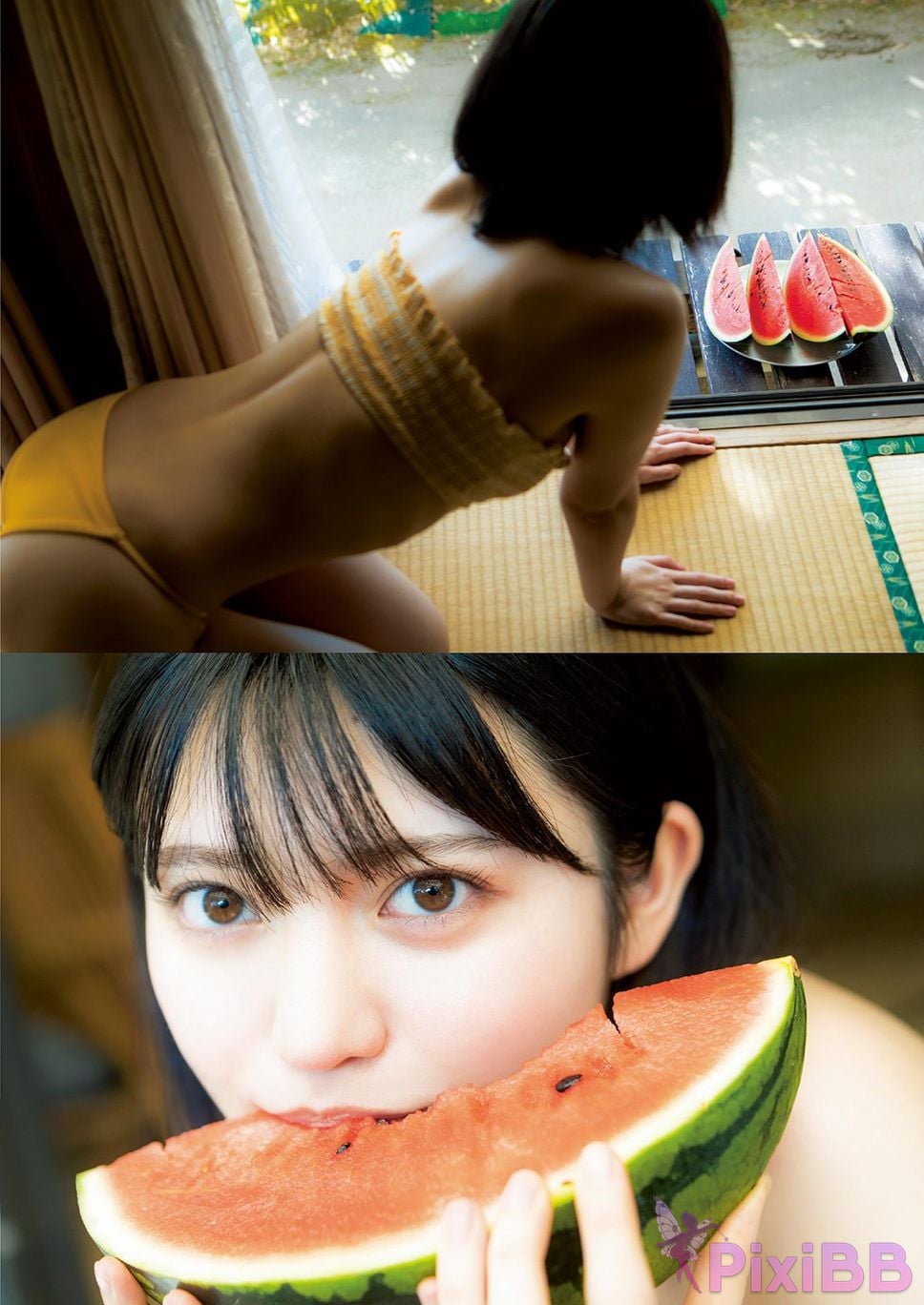 Japanese Idol Mei Ishihama B.L.T. digital photo book rainbow conquistador Use up your summer PixiBB.COM 004
