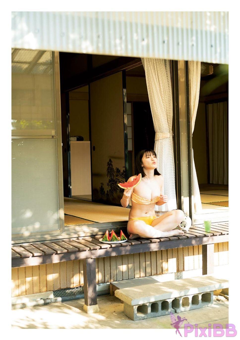 Japanese Idol Mei Ishihama B.L.T. digital photo book rainbow conquistador Use up your summer PixiBB.COM 006