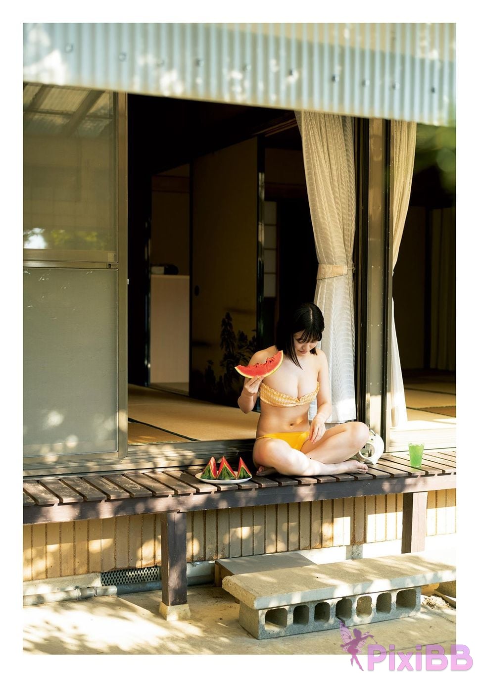Japanese Idol Mei Ishihama B.L.T. digital photo book rainbow conquistador Use up your summer PixiBB.COM 007