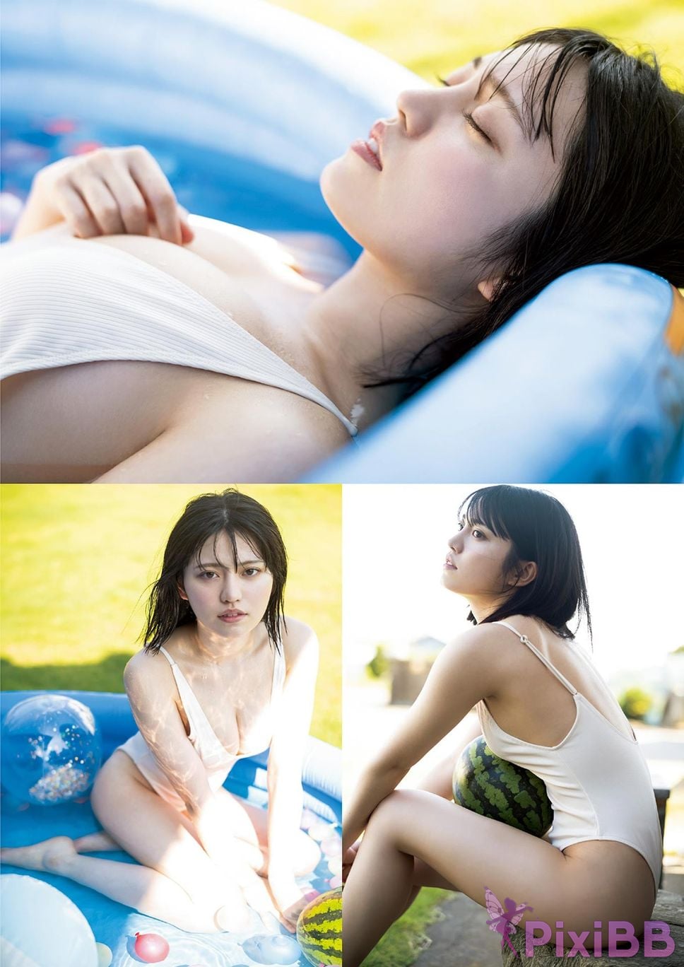 Japanese Idol Mei Ishihama B.L.T. digital photo book rainbow conquistador Use up your summer PixiBB.COM 032