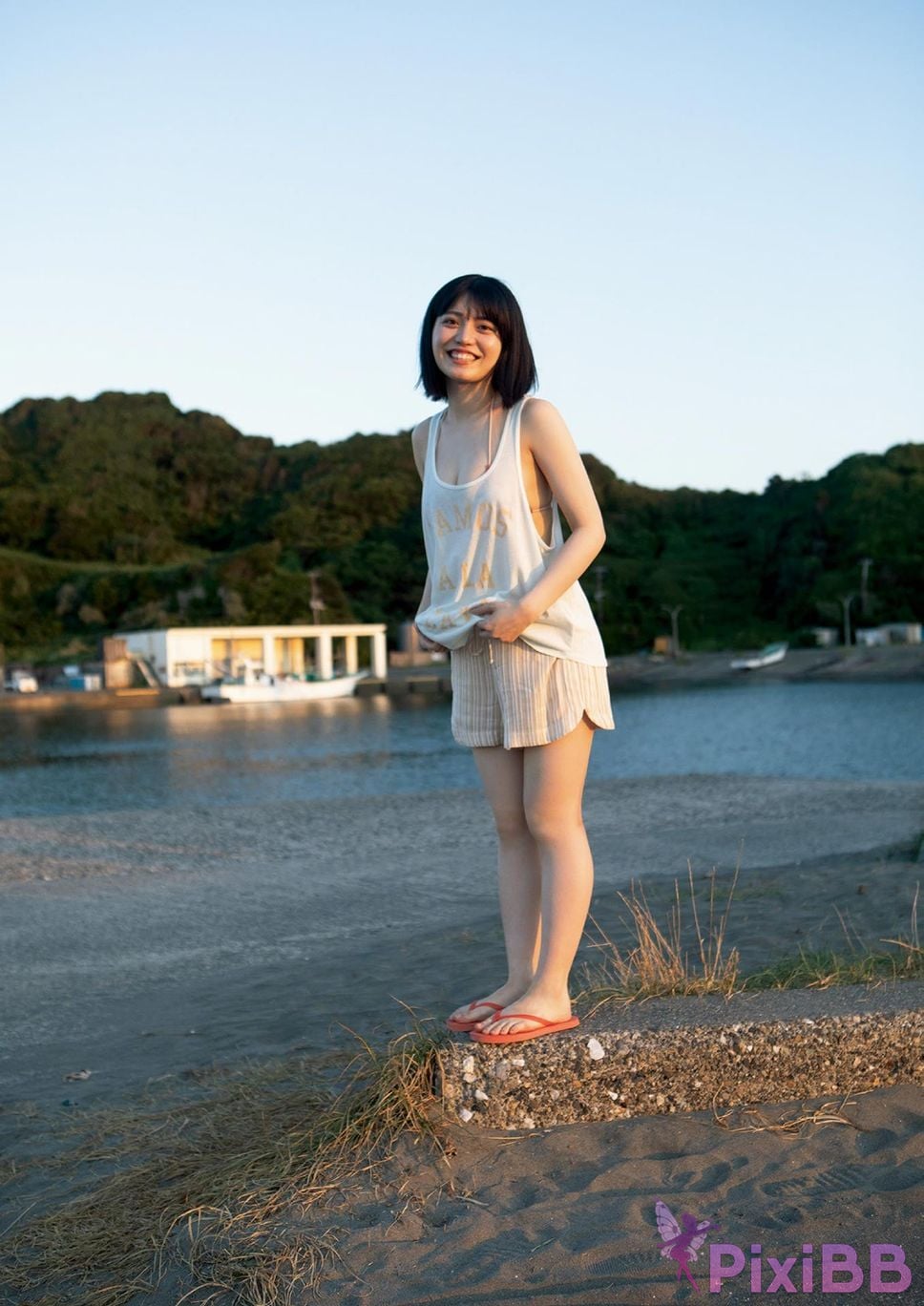 Japanese Idol Mei Ishihama B.L.T. digital photo book rainbow conquistador Use up your summer PixiBB.COM 037