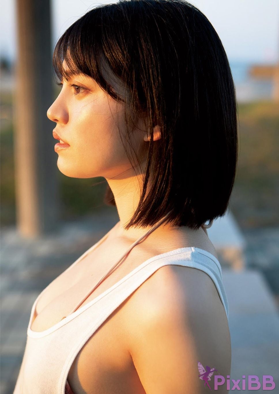 Japanese Idol Mei Ishihama B.L.T. digital photo book rainbow conquistador Use up your summer PixiBB.COM 038