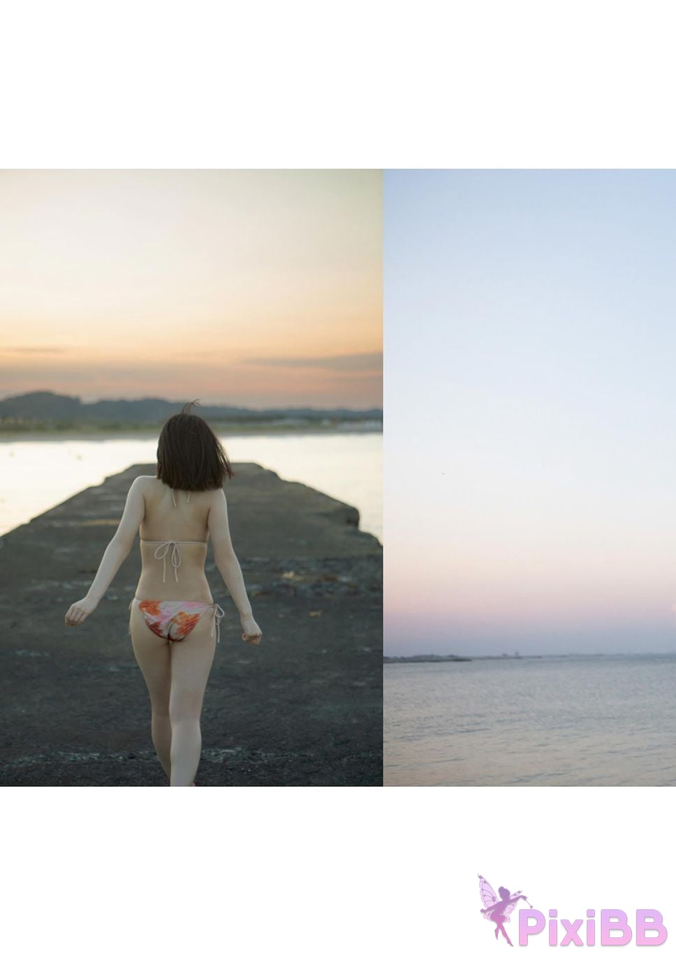 Japanese Idol Mei Ishihama B.L.T. digital photo book rainbow conquistador Use up your summer PixiBB.COM 045