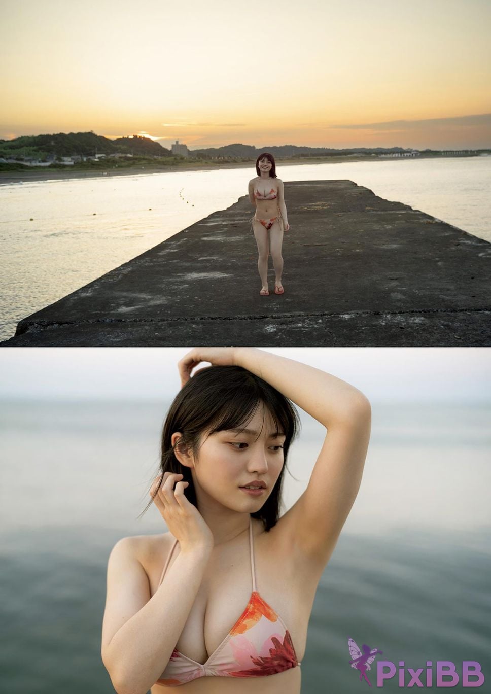 Japanese Idol Mei Ishihama B.L.T. digital photo book rainbow conquistador Use up your summer PixiBB.COM 049
