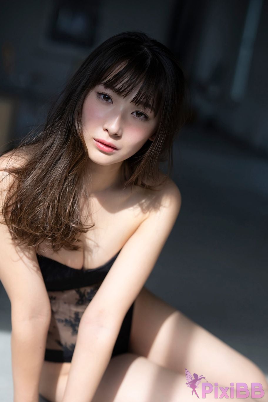Japanese Idol Shiina Yuzuki Looks like Expanded version Complete 50P Yanmaga Other YM2024 Issue 9 Unpublished Cut digital photo book PixiBB.COM 046