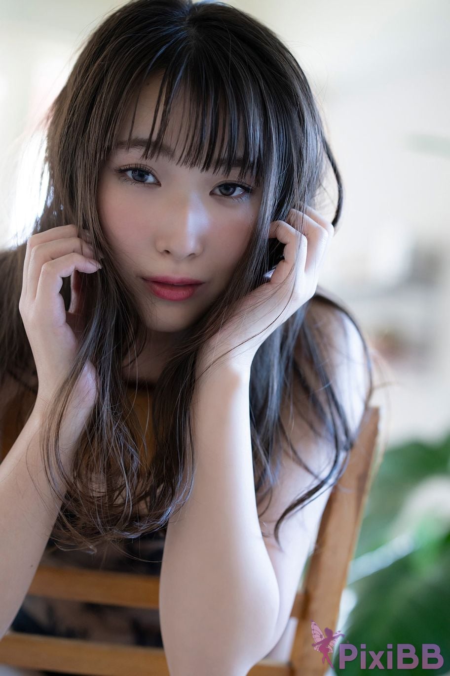 Japanese Idol Shiina Yuzuki Looks like Expanded version Complete 50P Yanmaga Other YM2024 Issue 9 Unpublished Cut digital photo book PixiBB.COM 053