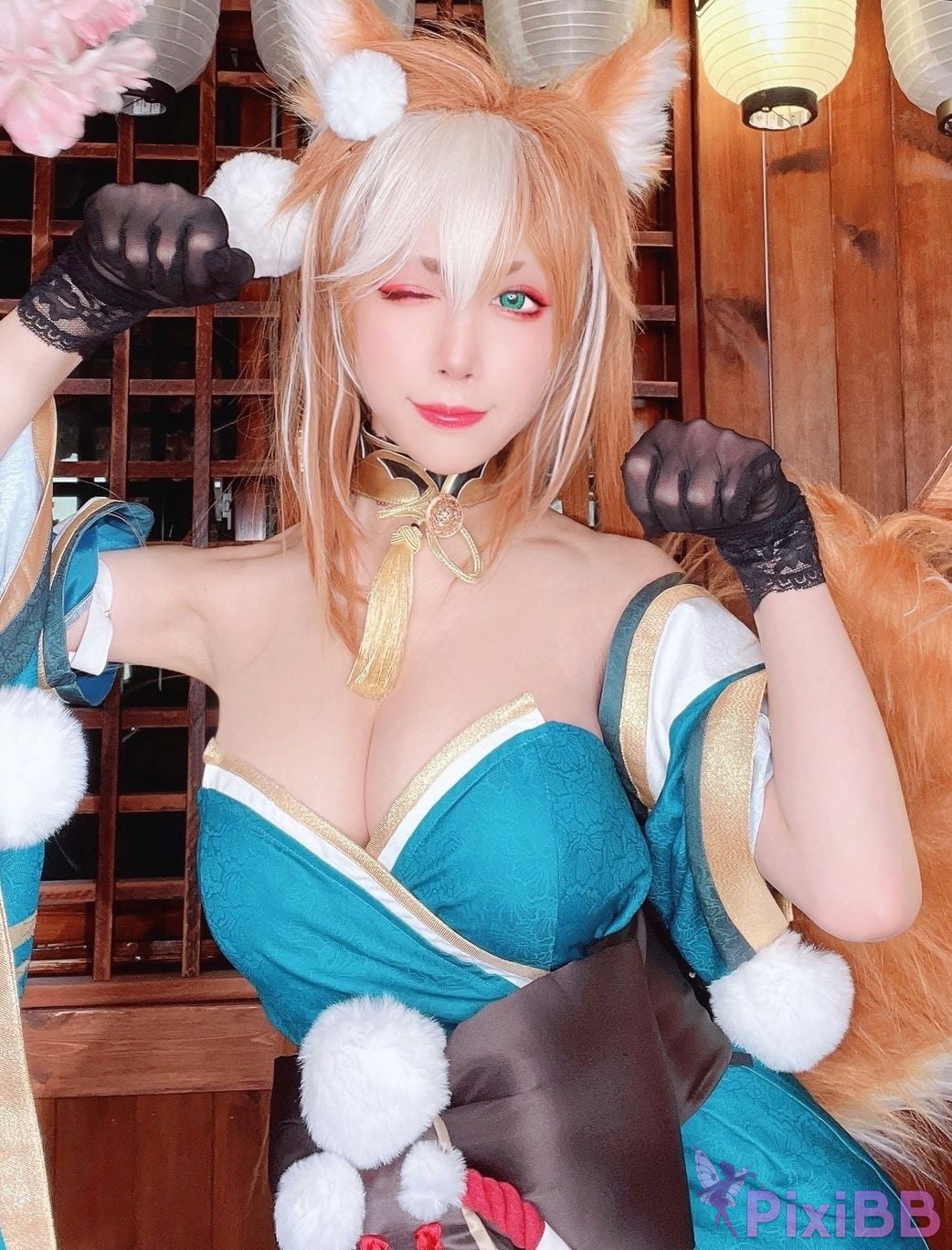 Coser Aqua Ms.Hina PixiBB.COM 001