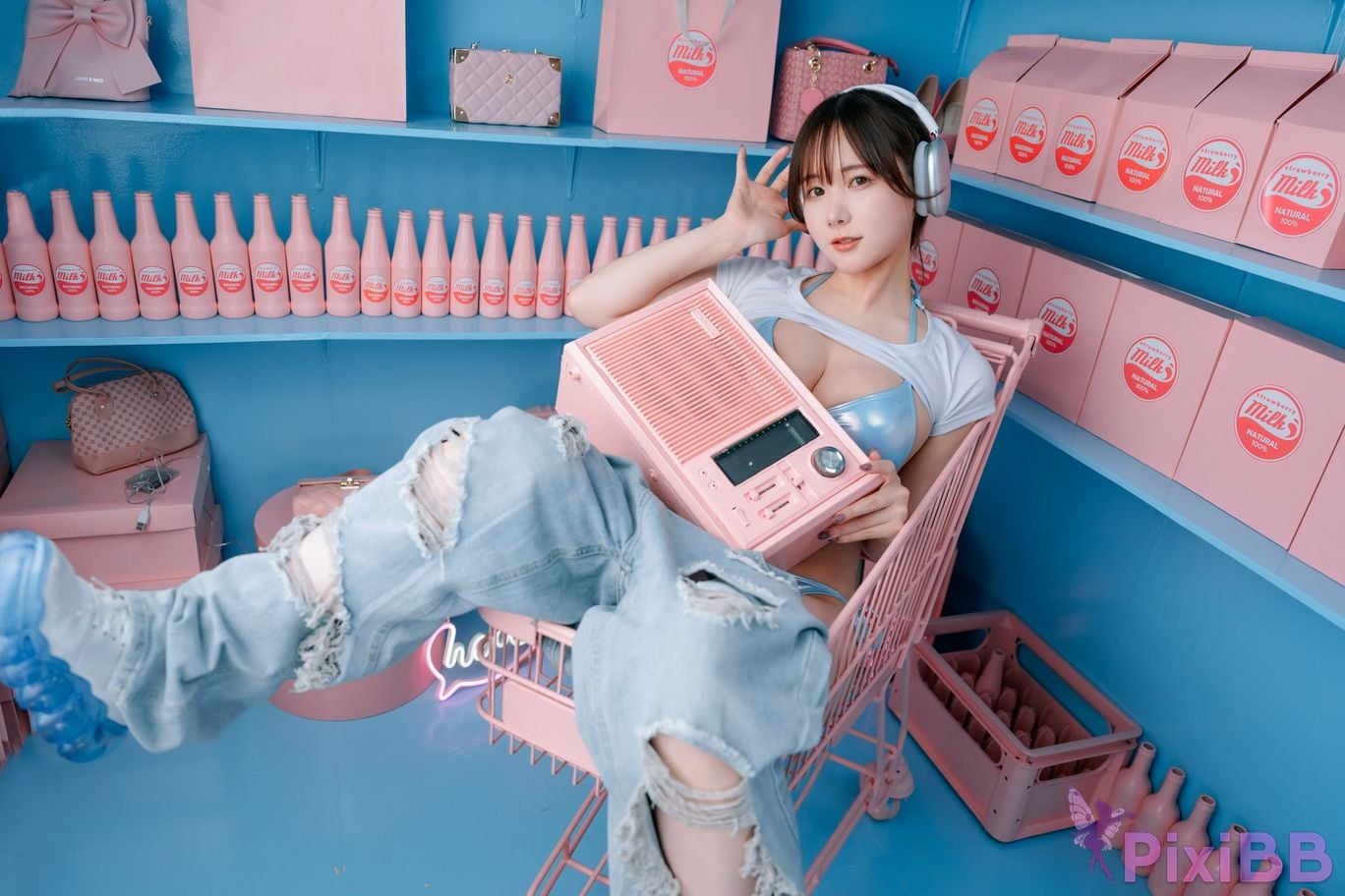 Coser kenken PINKBLUE PixiBB.COM 043