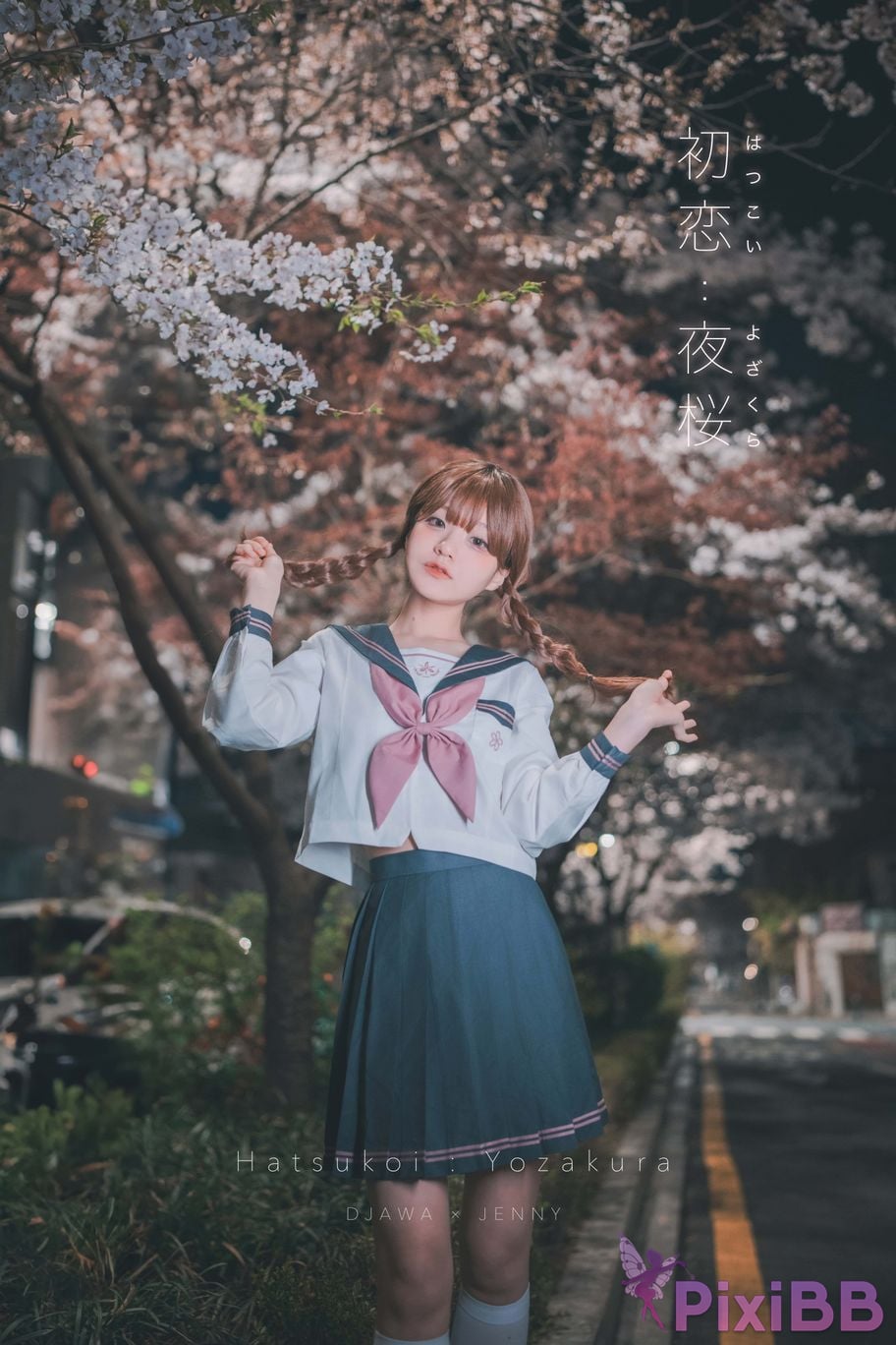 DJAWA Photo Jeong Jenny Hatsukoi Yozakura PixiBB.COM 001