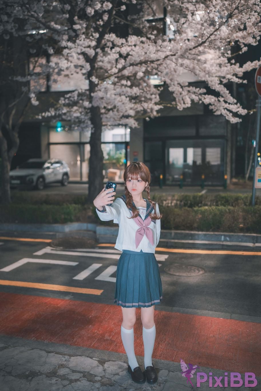 DJAWA Photo Jeong Jenny Hatsukoi Yozakura PixiBB.COM 012