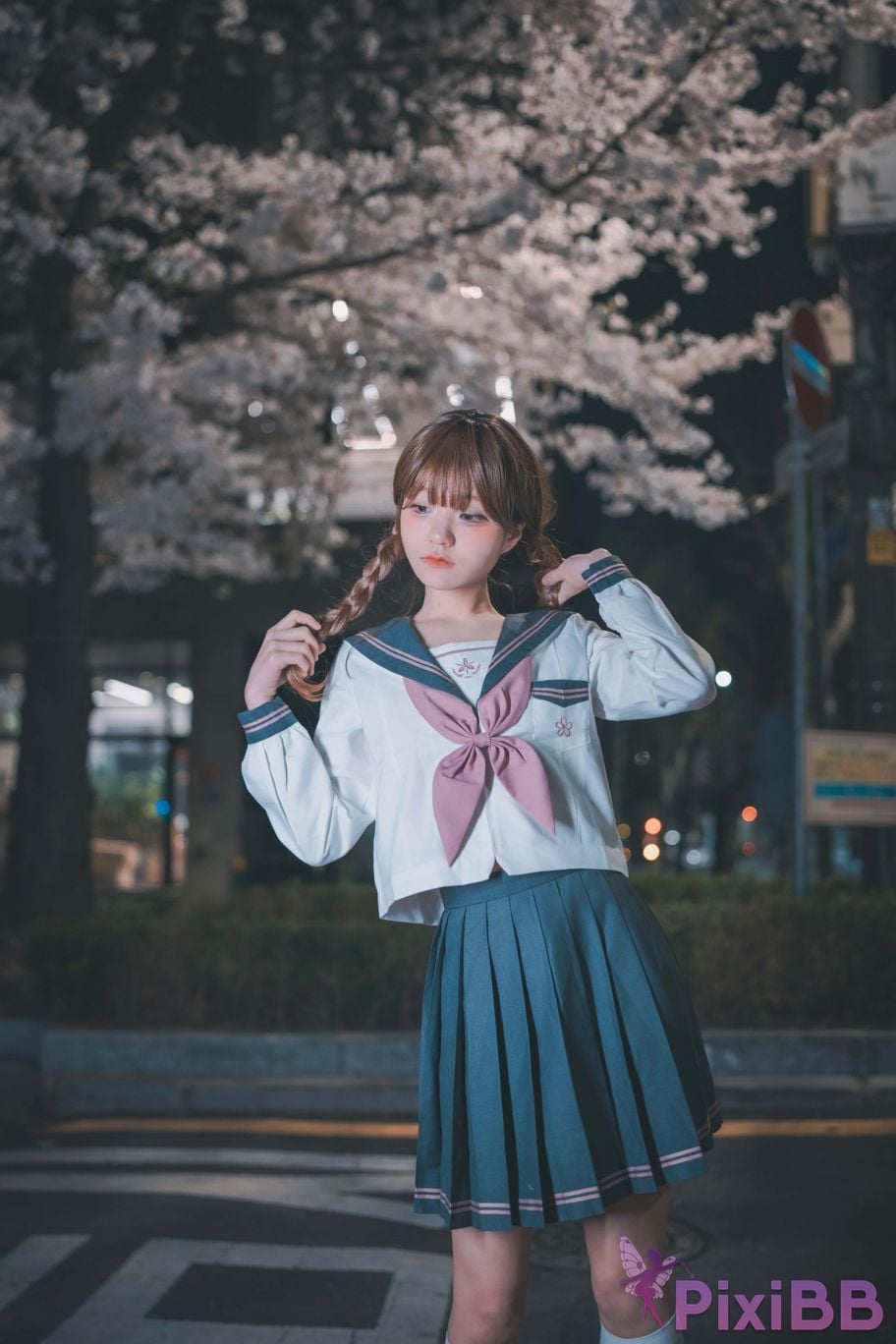 DJAWA Photo Jeong Jenny Hatsukoi Yozakura PixiBB.COM 014