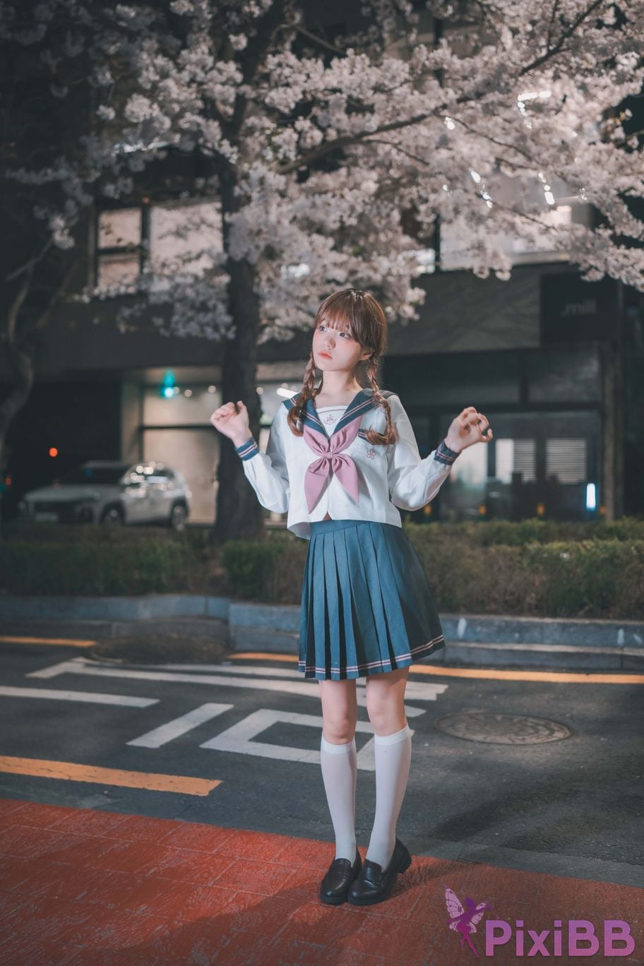 DJAWA Photo Jeong Jenny Hatsukoi Yozakura PixiBB.COM 018