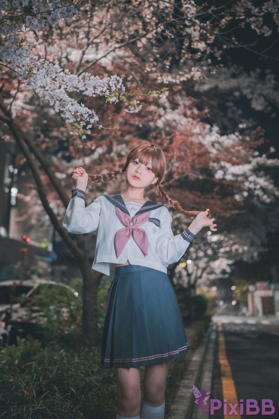 DJAWA Photo Jeong Jenny Hatsukoi Yozakura PixiBB.COM 050