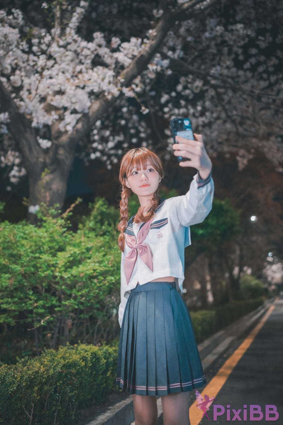 DJAWA Photo Jeong Jenny Hatsukoi Yozakura PixiBB.COM 067