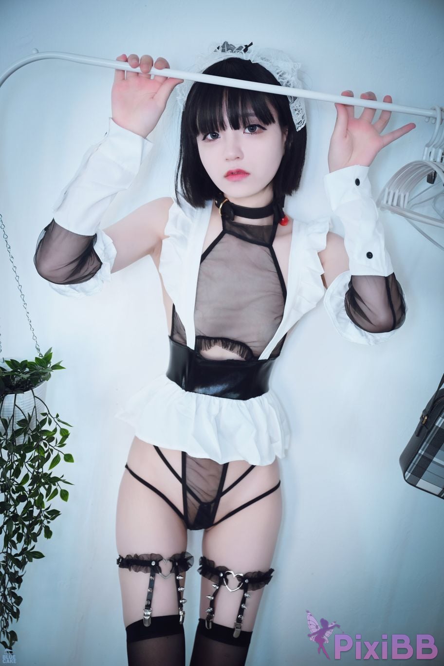 BLUECAKE Jeong Jenny Maid Cosplay PixiBB.COM 082