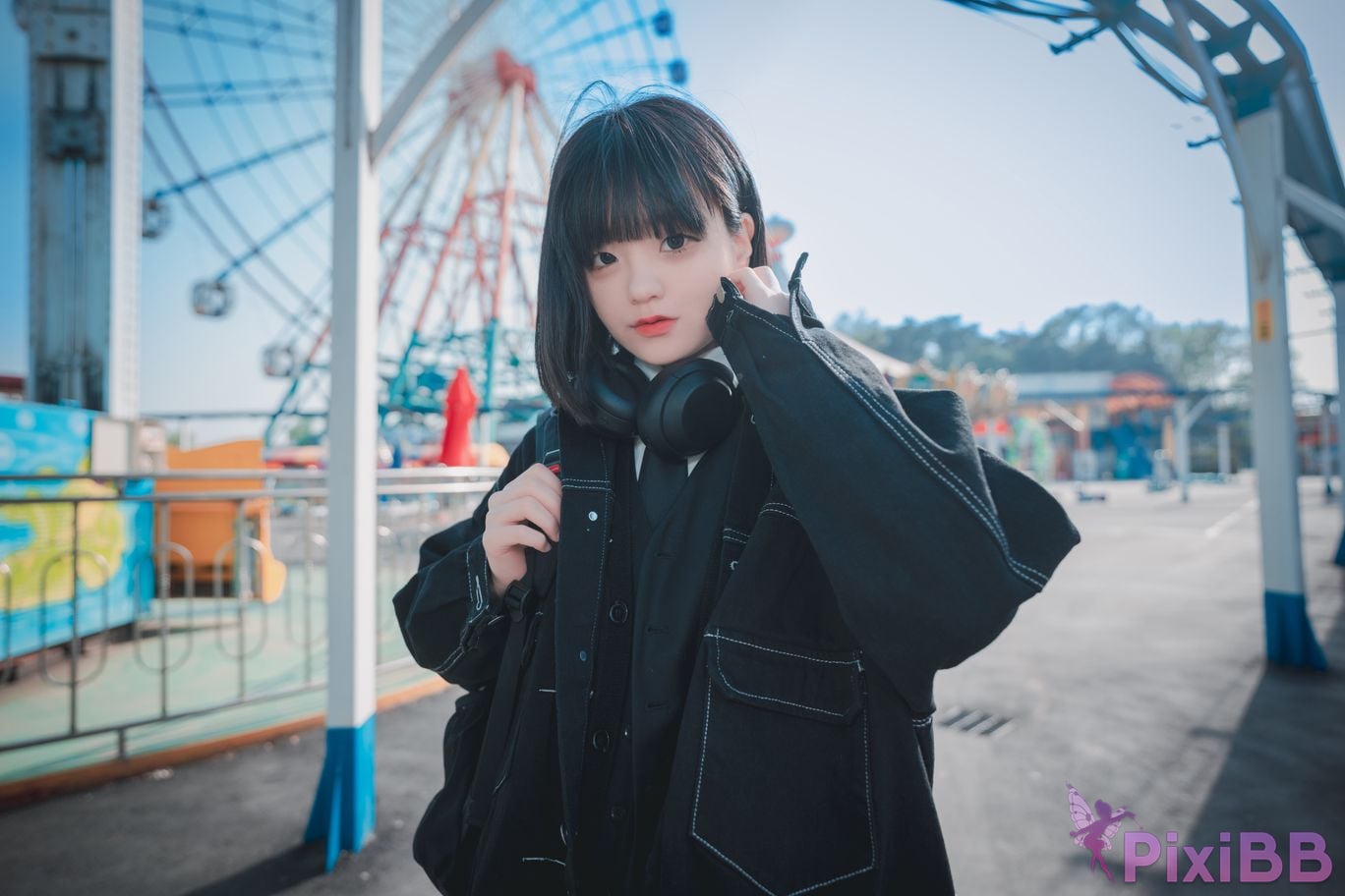DJAWA Photo Jeong Jenny Theme Park Girl PixiBB.COM 001