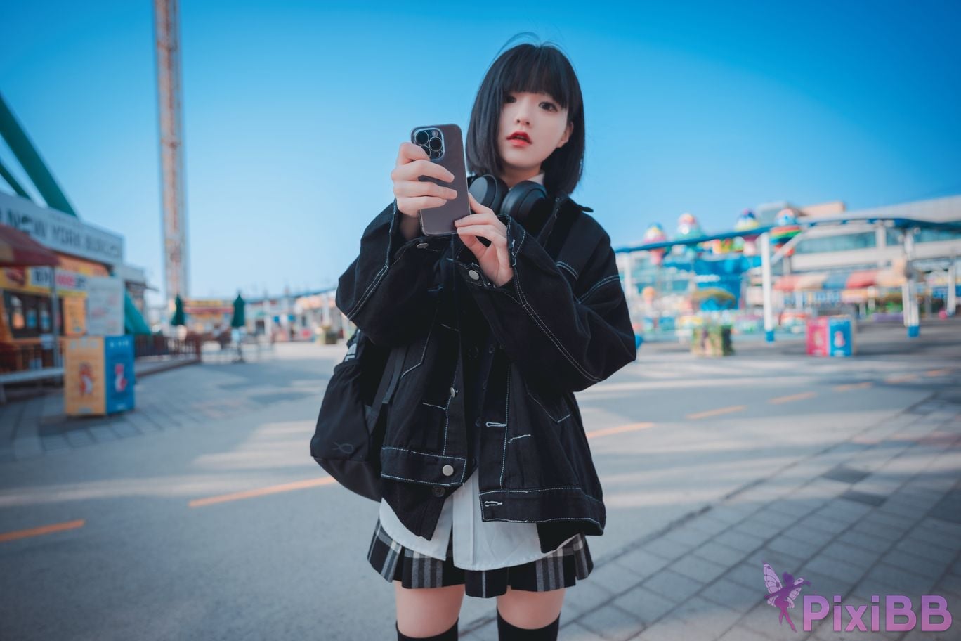 DJAWA Photo Jeong Jenny Theme Park Girl PixiBB.COM 002