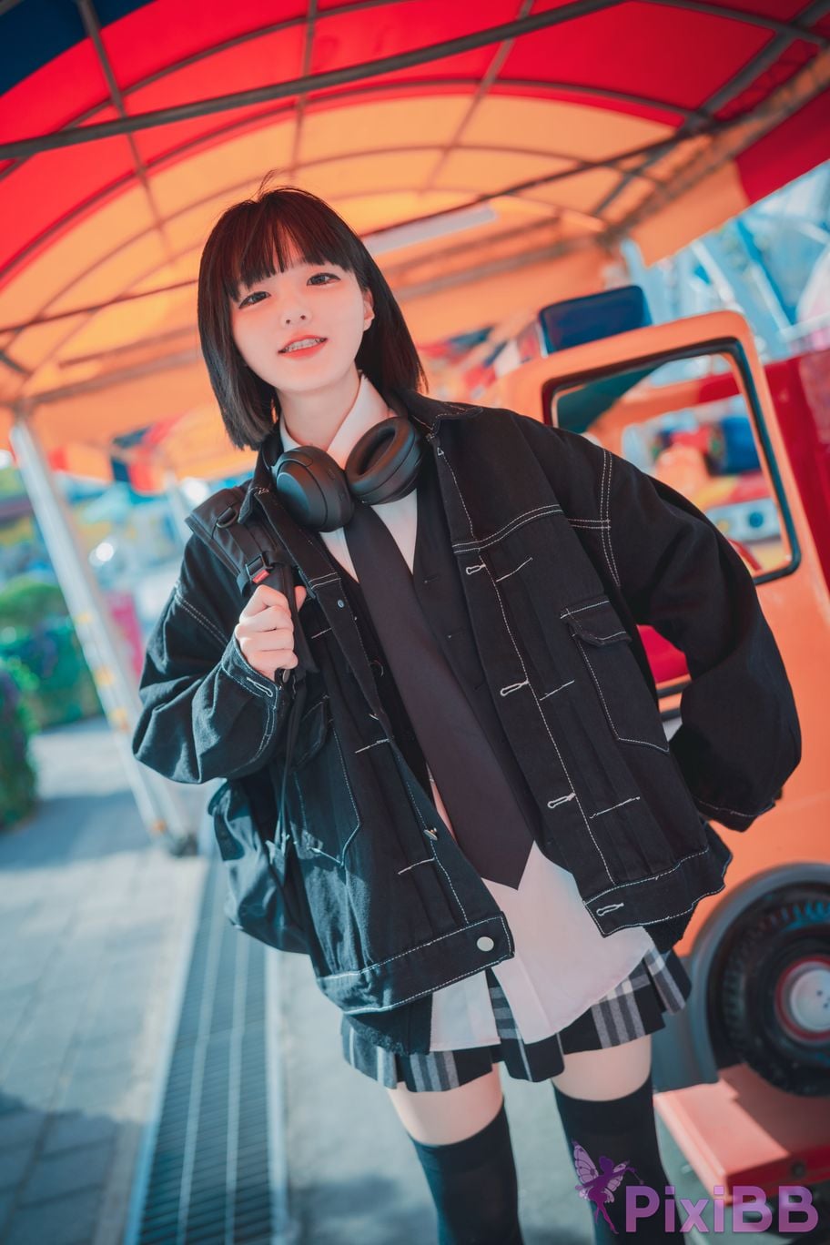 DJAWA Photo Jeong Jenny Theme Park Girl PixiBB.COM 048