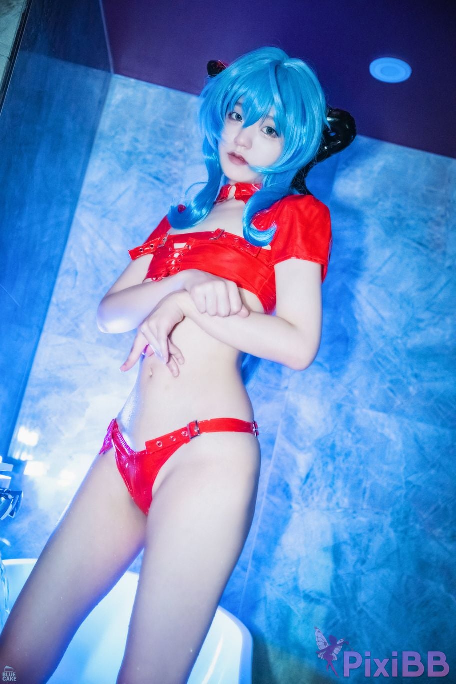 BLUECAKE Jeong Jenny Vol.10 Sleeping with Ganyu PixiBB.COM 129