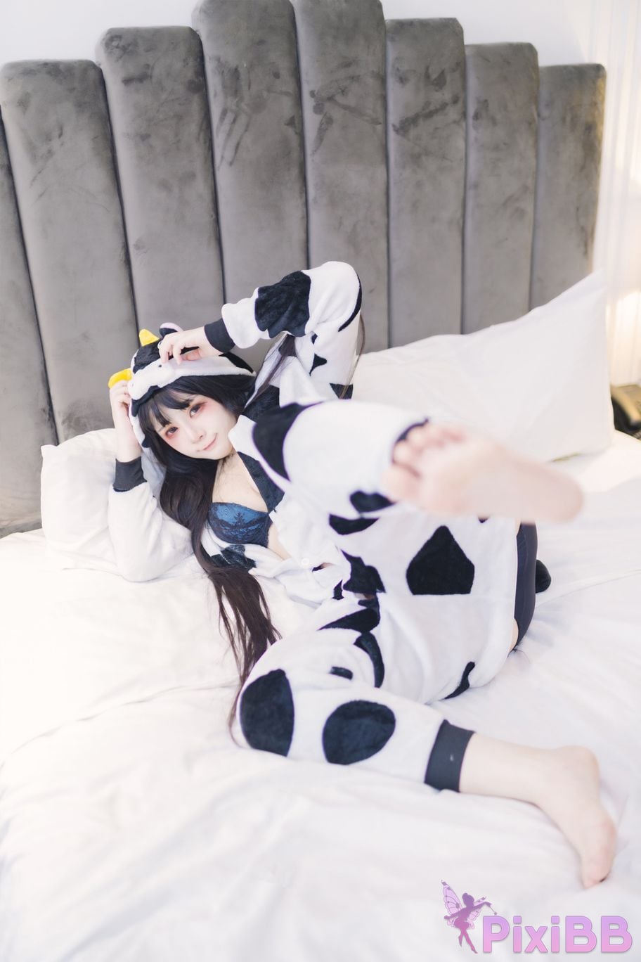 Cosplayer Mumu Momo dairy cow Milky PixiBB.COM 006