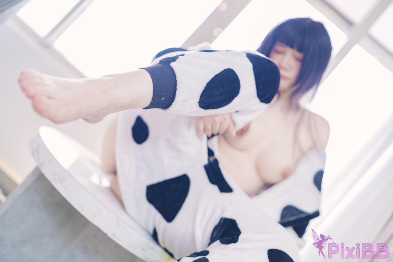 Cosplayer Mumu Momo dairy cow Milky PixiBB.COM 024