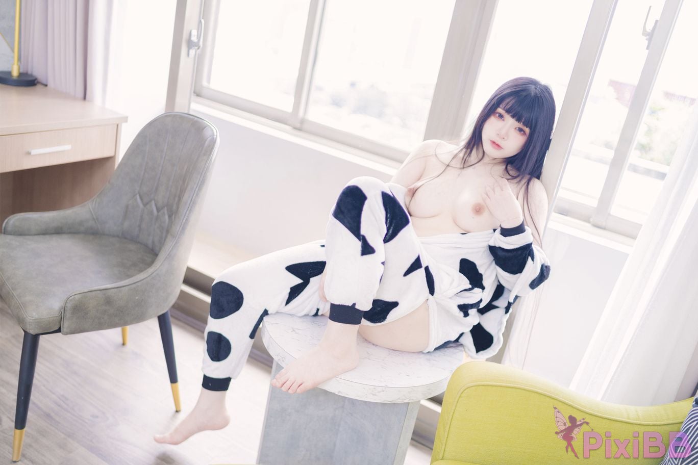 Cosplayer Mumu Momo dairy cow Milky PixiBB.COM 026